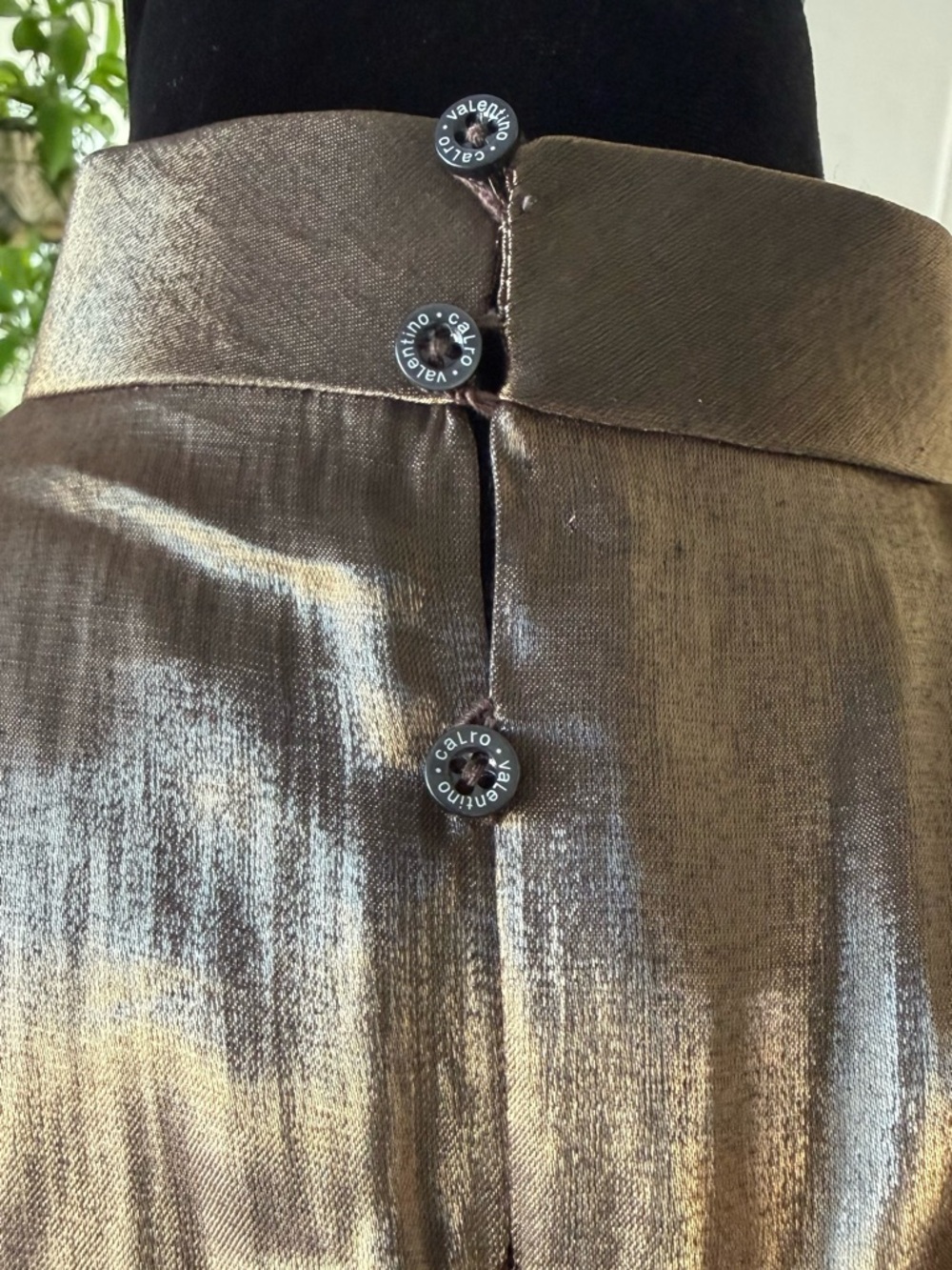 Y2K Asian Dragon Metallic Top - Picture 8 of 11